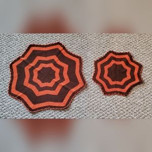 2️⃣🧡🤎homemade doilies